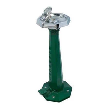 Acorn Controls Acorn Murdock Retro Barrier Free Freeze Resistant Foot Pedal Outdoor Drinking Fountain M-30-BD3